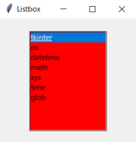 tkinter:Listboxオプションのbackground