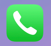 iPhone:電話アプリを起動