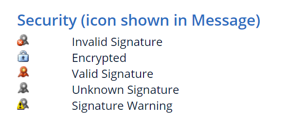Outlook：署名アイコンの種類