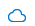 OneDrive:青い雲のアイコン