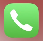 iPhone：電話アプリを起動